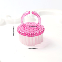 Ring Shape Nail Dust Brush