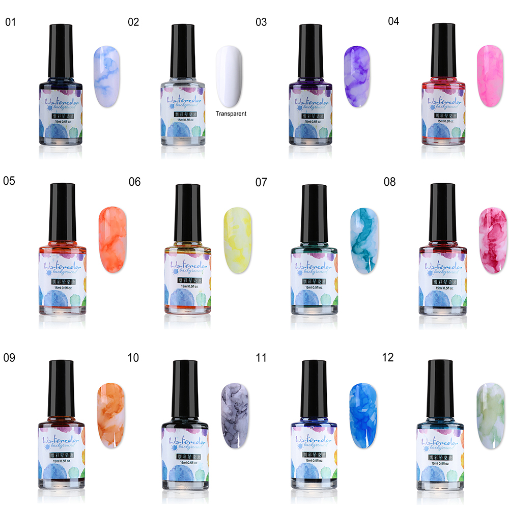 15ml-Watercolor-Ink-Nail-Polish-Blooming-Gel-Smoke-Effect-Smudge-Bubble-DIY-Varnish-Manicure-Decor-Nail