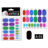 2pcs/bag Non-waven Nail Silk Extension Film