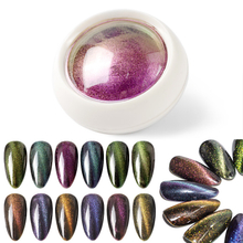 5D Cats Eye Chameleon Magnetic Pigments for nail art 