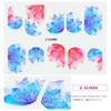 Flower Series Emboss 5D Nail Water Sticker