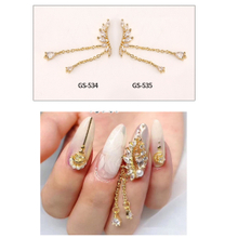 Nail Art Zircon Jewelry Real Gold Plating Nail Diamond Decorations Good Quality Not Fade