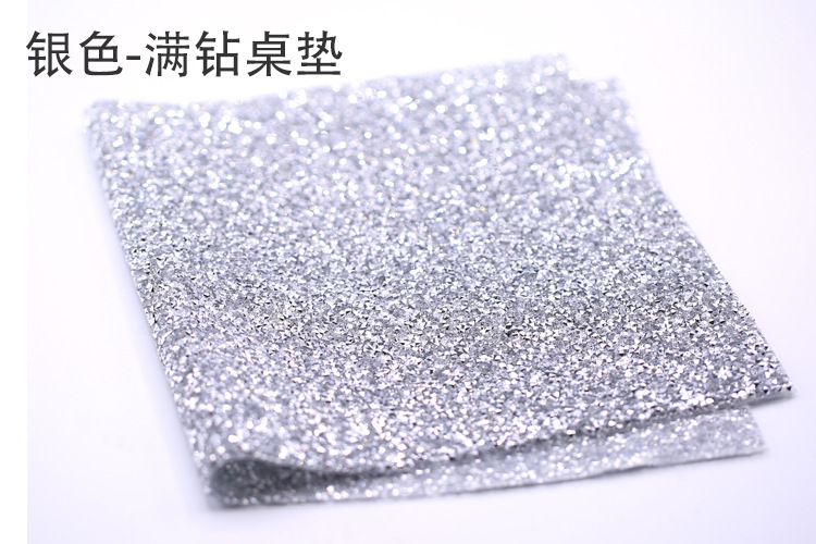 Manicure Table Pad With Rhinestone
