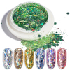 Colorful Nail Sequins in Jar