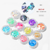 Natural Shellfish Abalone Fragments Nail Decoration