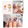 Nail Art Zircon Jewelry Real Gold Plating Nail Diamond Decorations Good Quality Not Fade