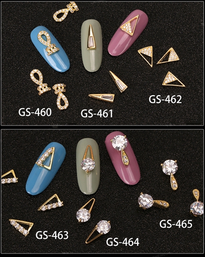 Japanese Nail Jewelry Accessories Nail Diamond Alloy Shiny Decoration