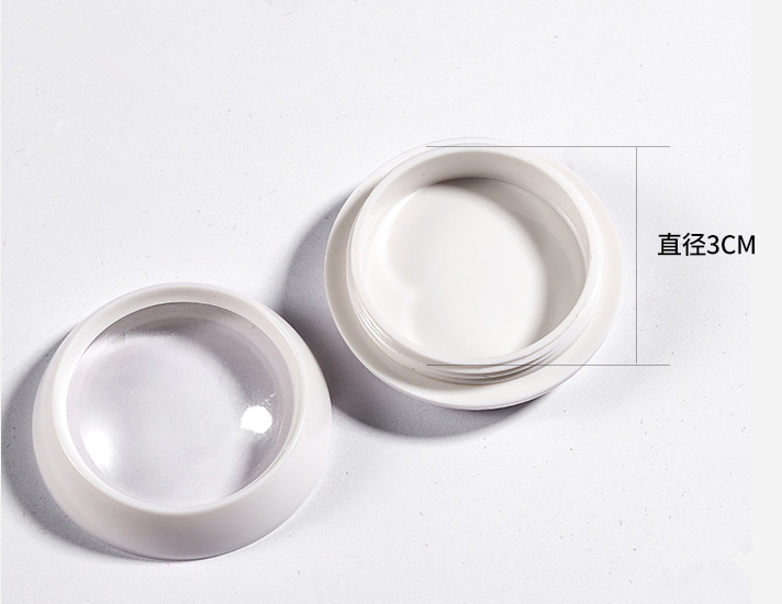 2019 New Empty Powder Container Nail Decoration Storage Bottle