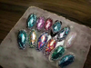 Nail Gemstone Stencil Guides Mould Manicure Plastic Sheet Nail Art Gem Mold Sticker