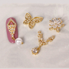 Nail Art Zircon Jewelry Real Gold Plating Nail Diamond Decorations Good Quality Not Fade