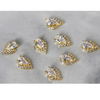 Nail Art Zircon Jewelry Real Gold Plating Nail Diamond Decorations Good Quality Not Fade