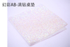 Manicure Table Pad With Rhinestone