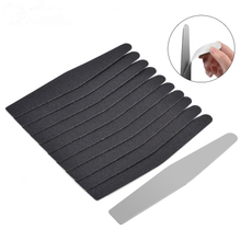 2019 Manicure Black Adhesive Nail File With Stainless Steel Board Set
