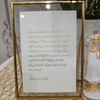 Pouplar Gold & Black Frame Glass Nail Display 