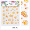 Flower Series 5D Nail Sticker