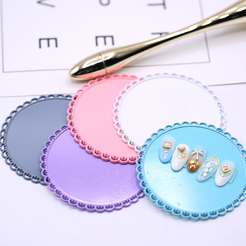 Metal Lace Design Nail Art Display Board