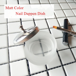 Matt Color Nail Dappen Dish 
