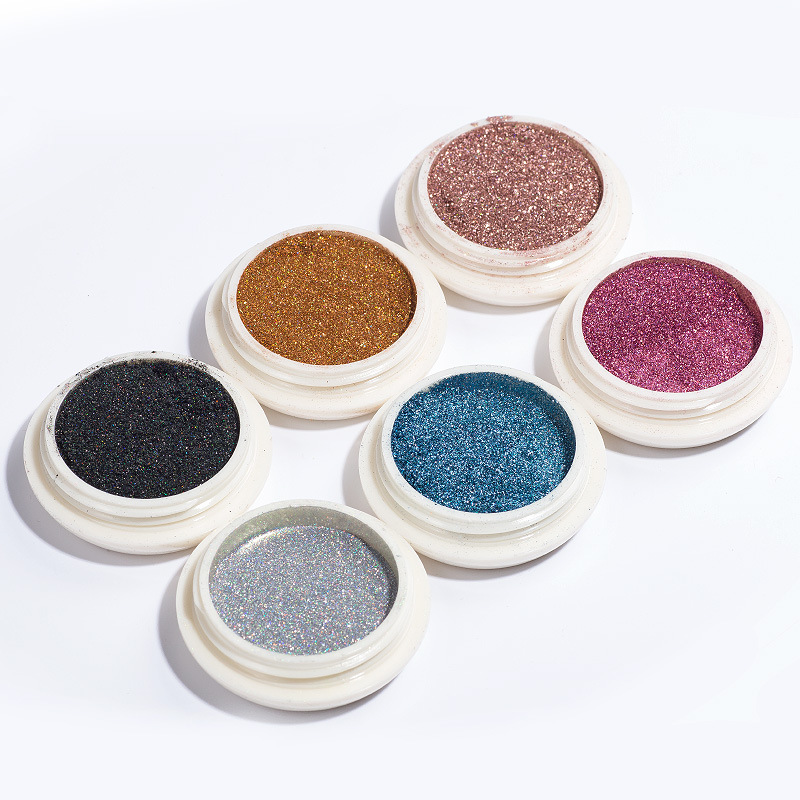  New Colorful Solid Plating Nail Powder 