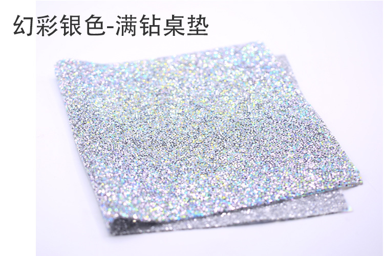 Manicure Table Pad With Rhinestone