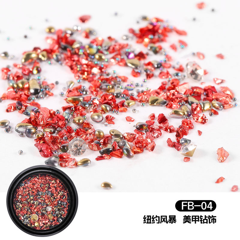 New York Storm Zircon Micro Nail Art Rhinestones 