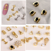 Nail Art Zircon Jewelry Real Gold Plating Nail Diamond Decorations Good Quality Not Fade