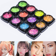 Nail Gel Fluorescent Sequins 