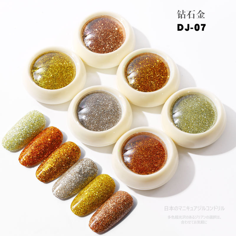 Colorful Nail Glitter Powder Set