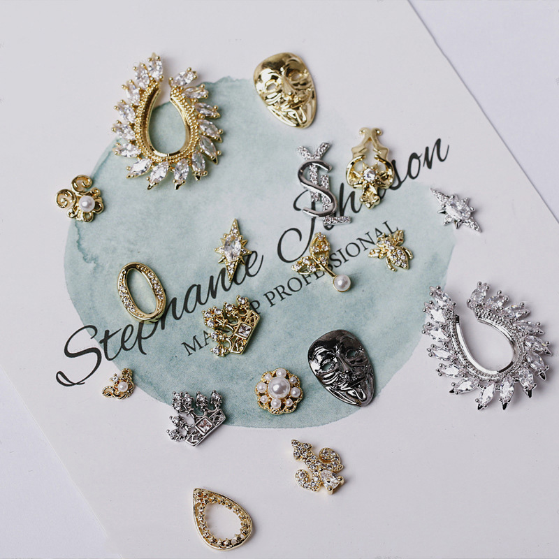 2019 New Nail Art Zircon Jewelry High Quality Not Fade