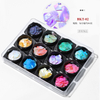 Natural Shellfish Abalone Fragments Nail Decoration