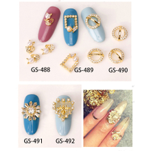 Nail Art Zircon Jewelry Real Gold Plating Nail Diamond Decorations Good Quality Not Fade