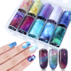  Popular Starry Sky Design Nail Transfer Foil Sticker Set