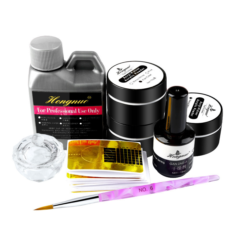 Acrylic Powder Nail Form Monomer Crystal Acrylic Nail Liquid Set - Buy ...