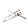 #4-#24 Kolinsky Nail Acrylic Brush with Acrylic Handle