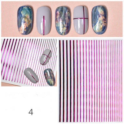 Self Adhesive Color Painting Liner Sticker 