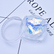 Symphony Mermaid Strip Double Hole Nail Sequins