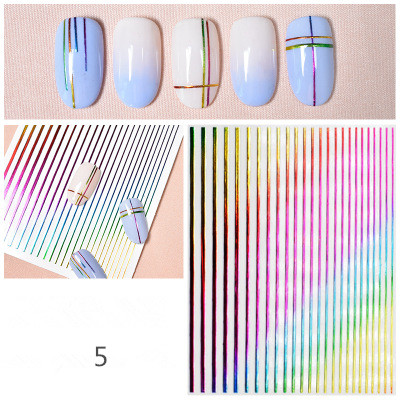 Self Adhesive Color Painting Liner Sticker 