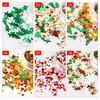 Christmas Series Tree Snowflake Nails Sequins