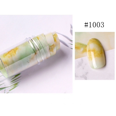 2019 New Marbling Nail Transfer Foil 